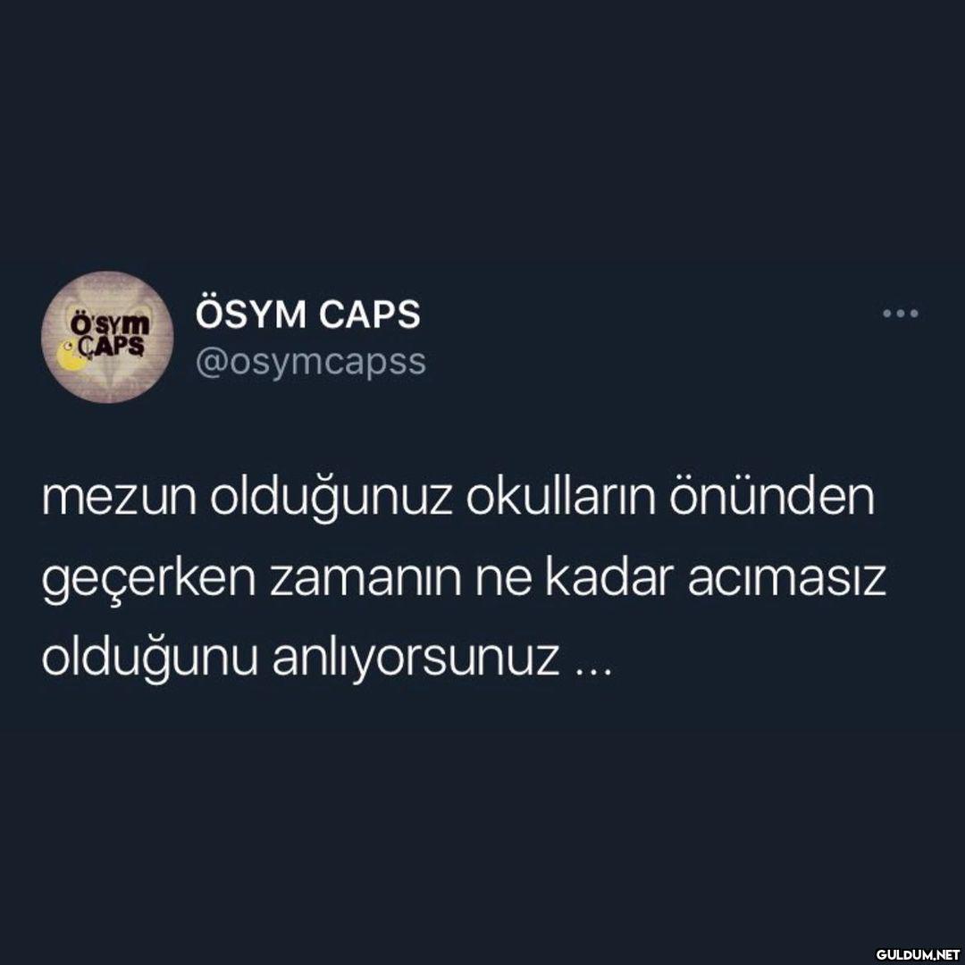 Zaman cidden acımasız ...