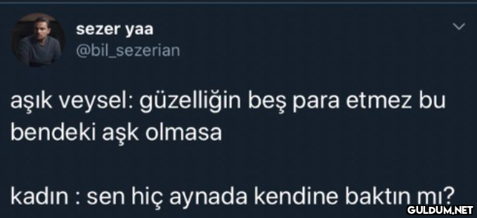 sezer yaa @bil_sezerian...