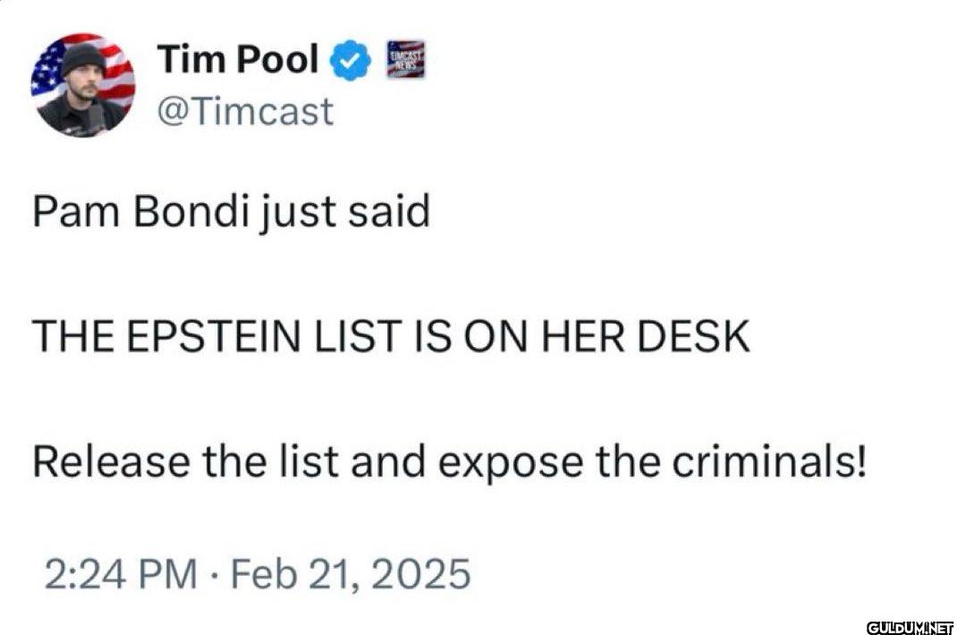 UMCAST Pam Bondi just said...