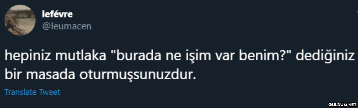 lefévre @leumacen hepiniz...