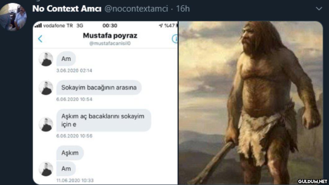No Context Amcı...