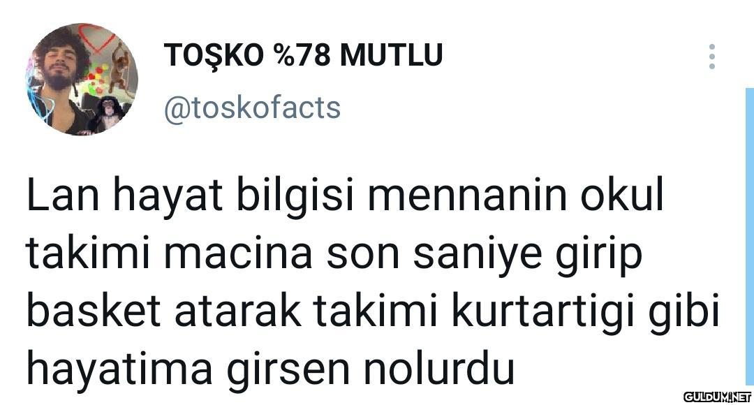 TOŞKO %78 MUTLU...