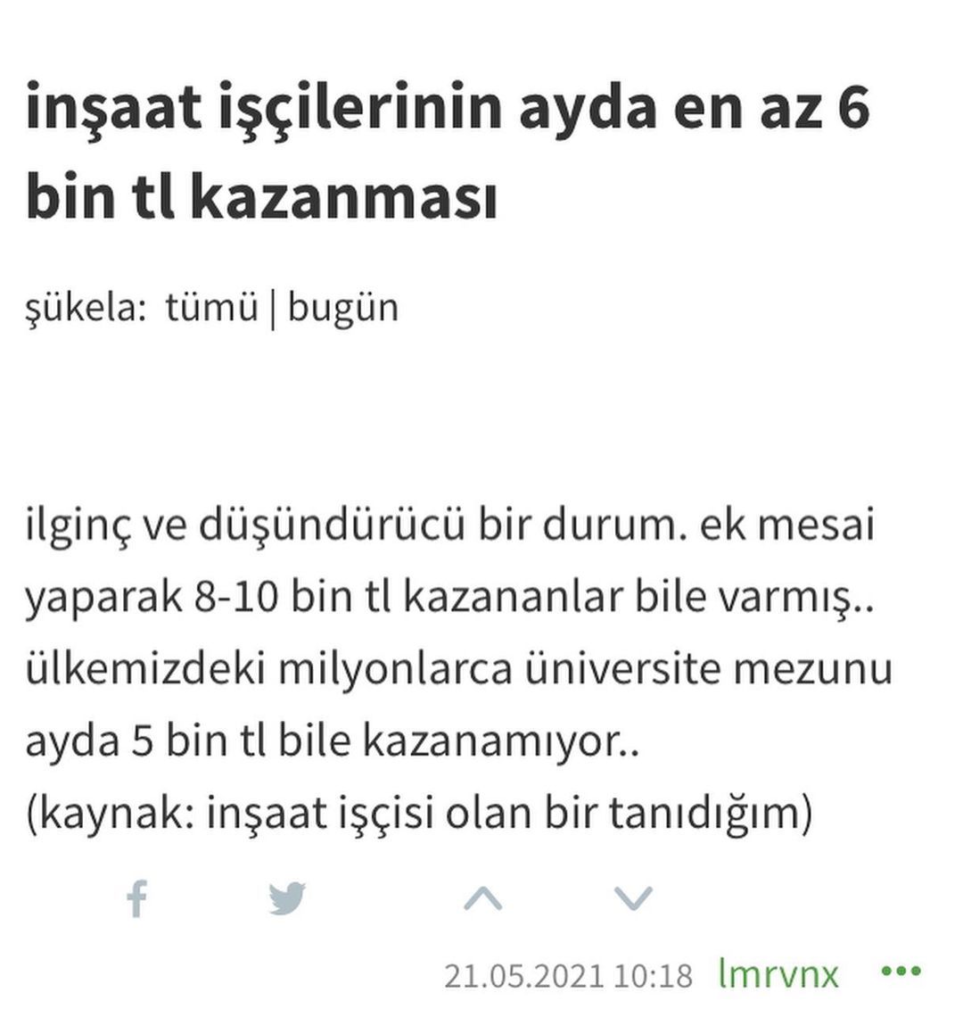 - E git inşaatta çalış......
