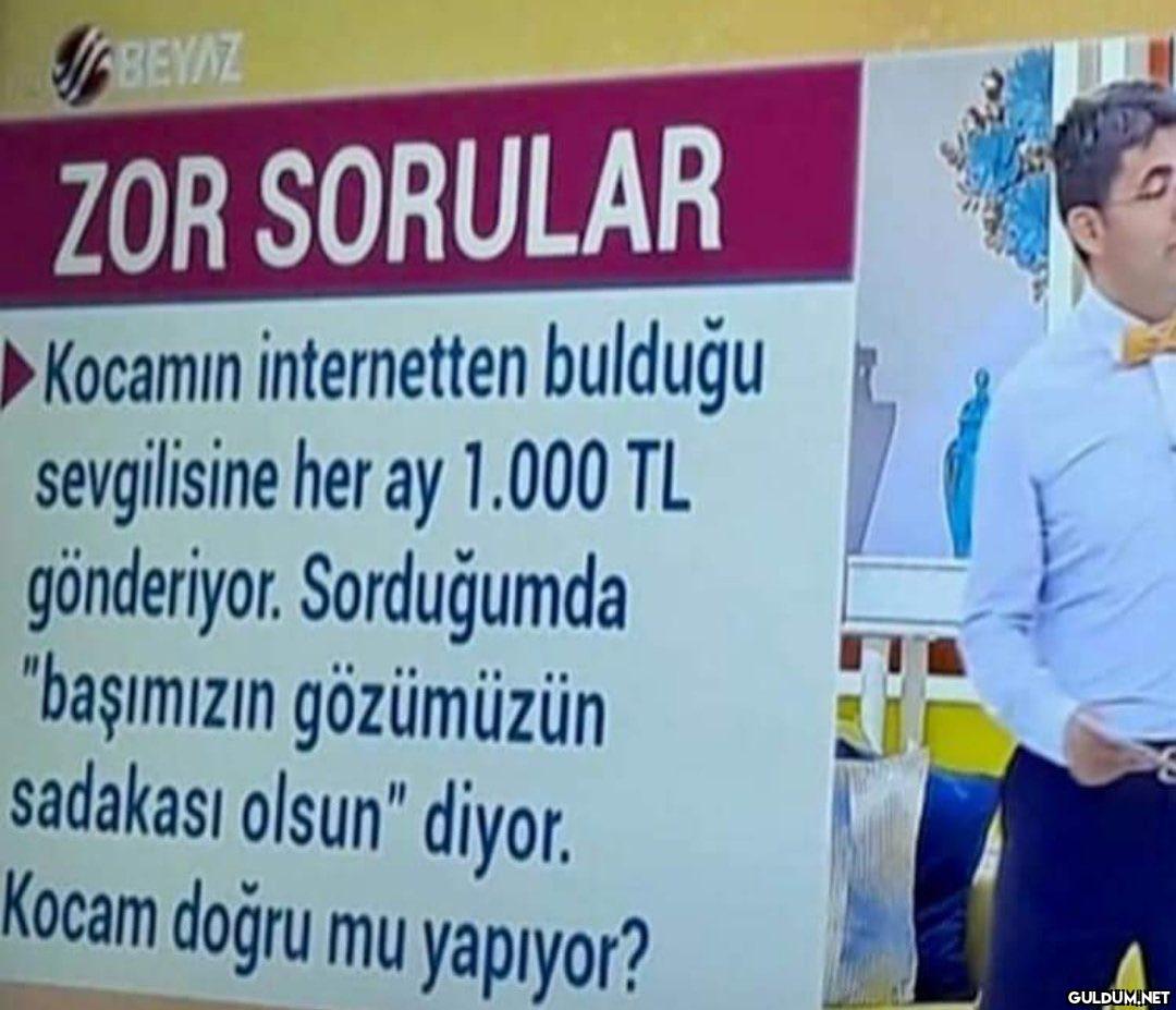 Kaldı mı böyle koca...