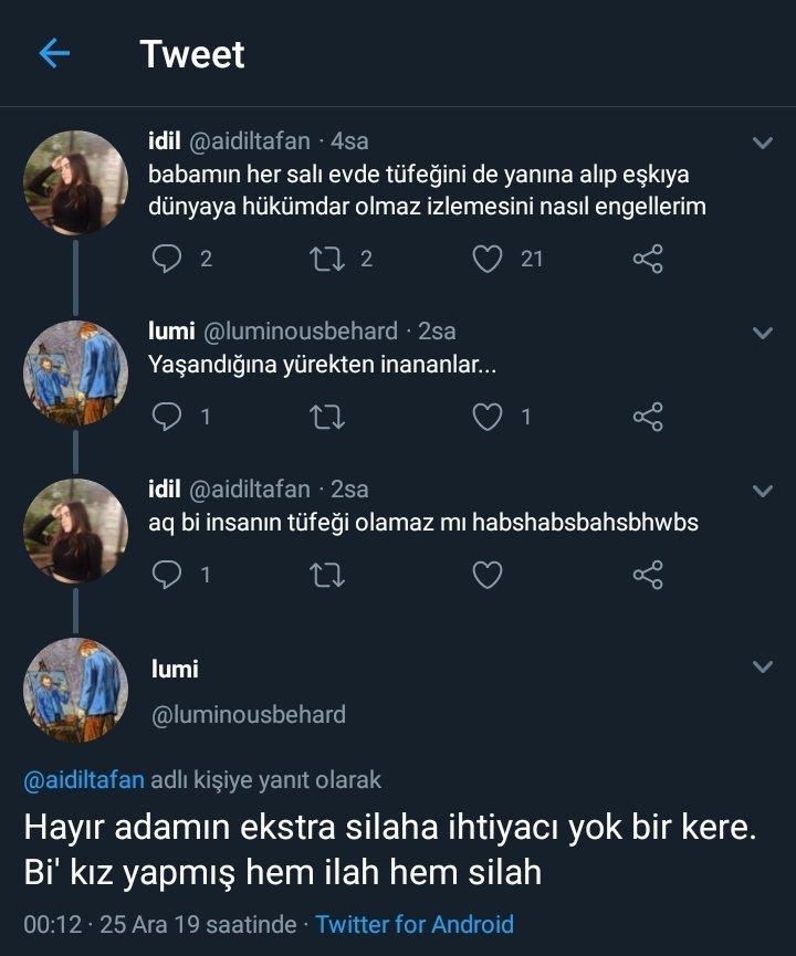 Başarılı..    Tweet idil...