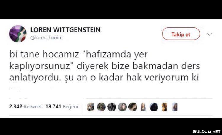 LOREN WITTGENSTEIN Takip...