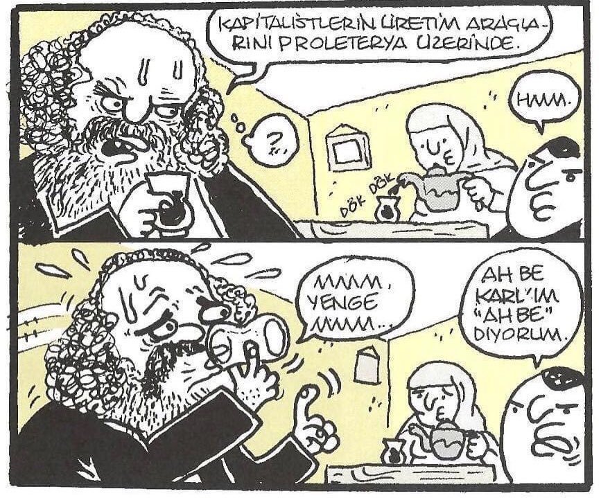 Yaklaşan çaydanlığın...