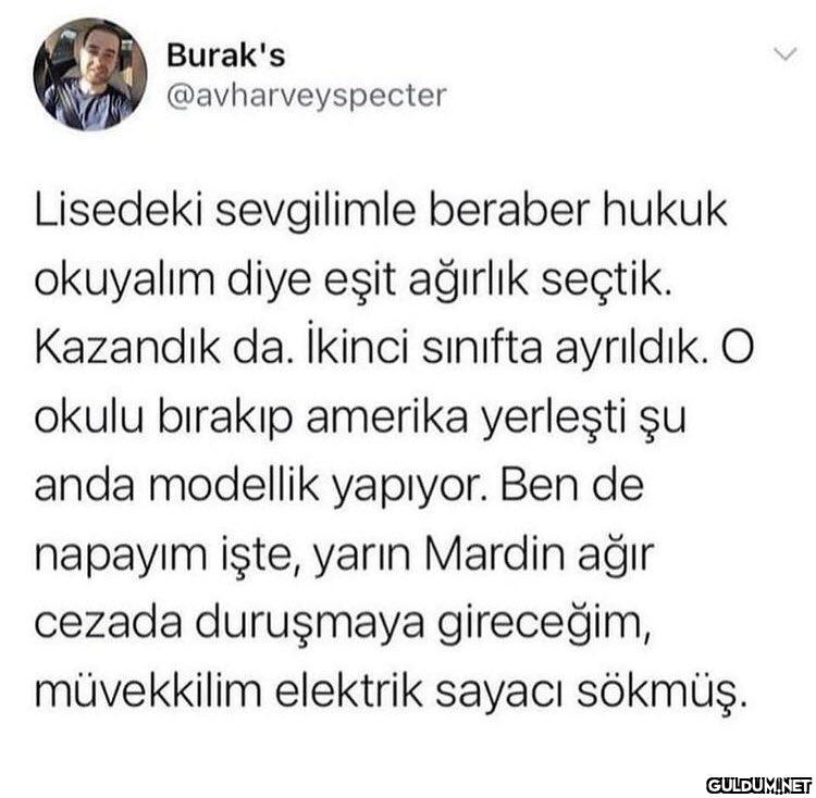 Burak's @avharveyspecter...