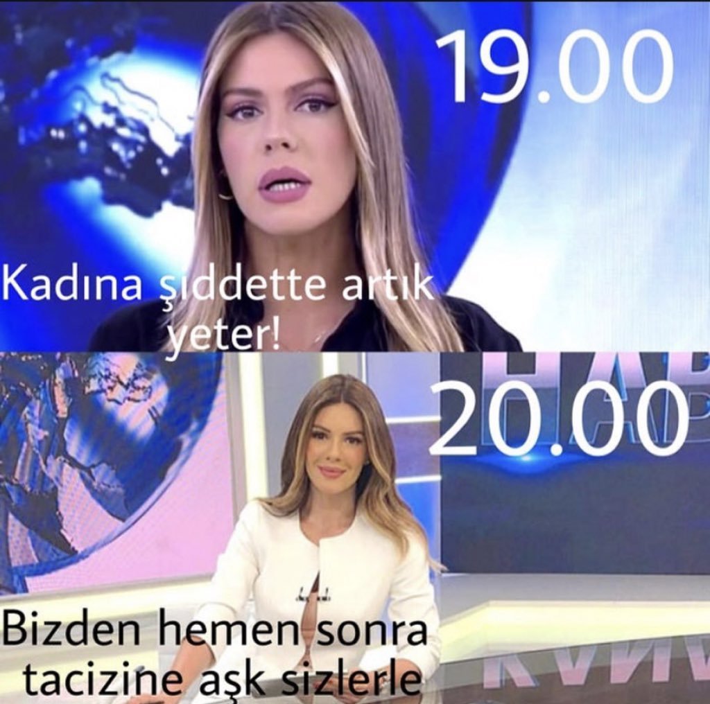 19.00 Kadına siddette...