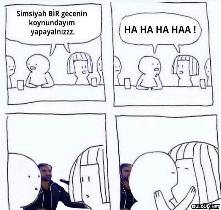 Ruh eşi...  Simsiyah BİR...