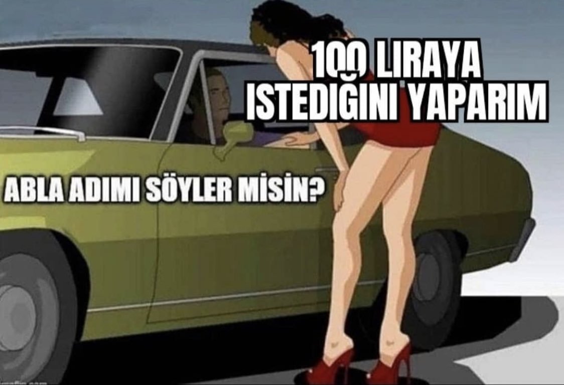 100 LIRAYA ISTEDIĞINI...