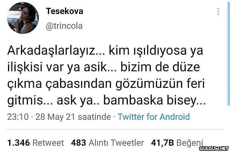 Tesekova @trincola...