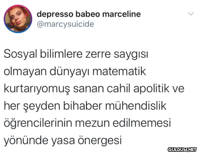 Sosyal bilimlere değer...