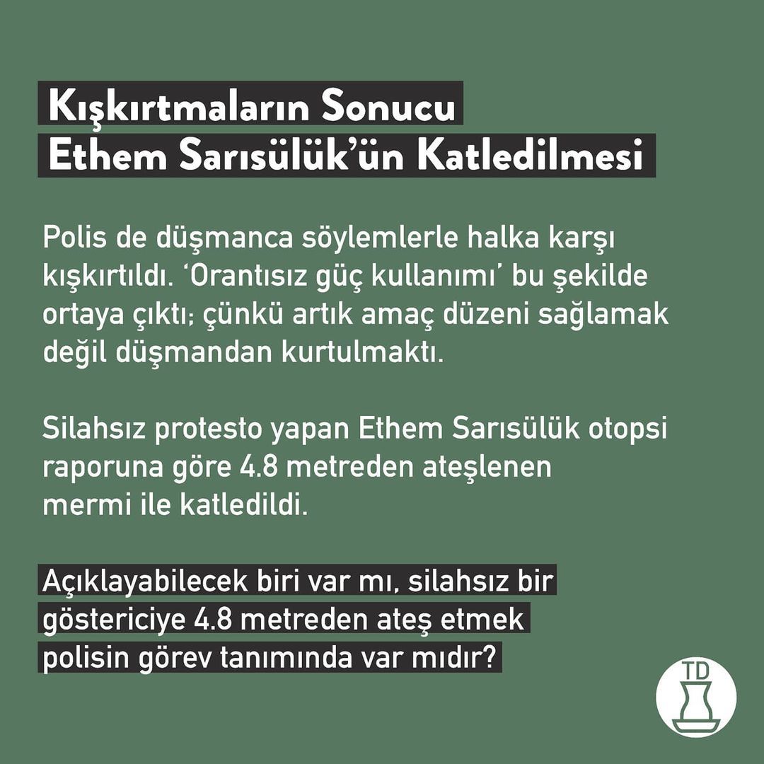 Bugün Gezi Parkı...