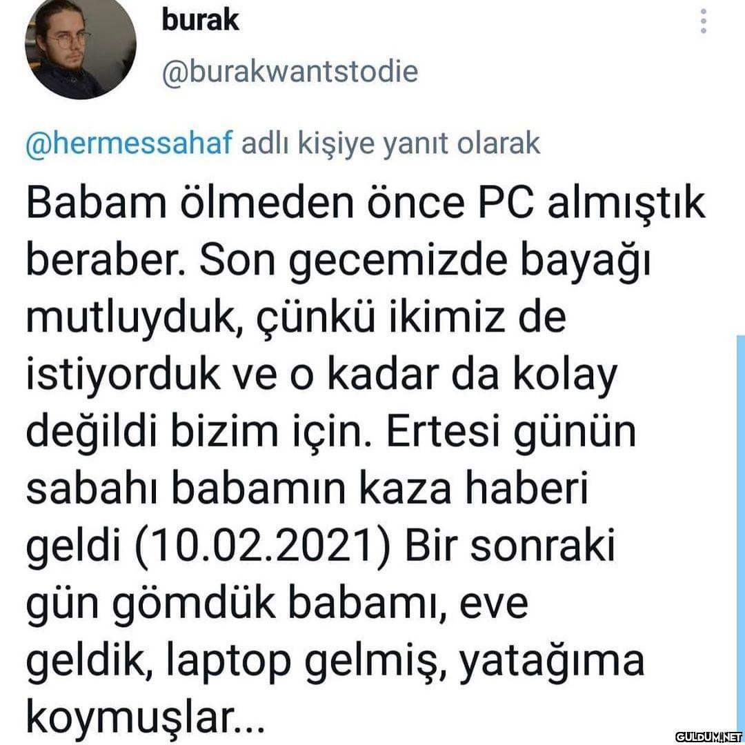 Ölümden sonra geride kalan...