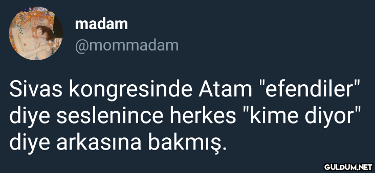 madam @mommadam Sivas...