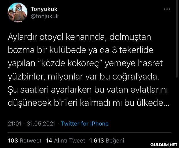 o kokoreçi gece 3’te...