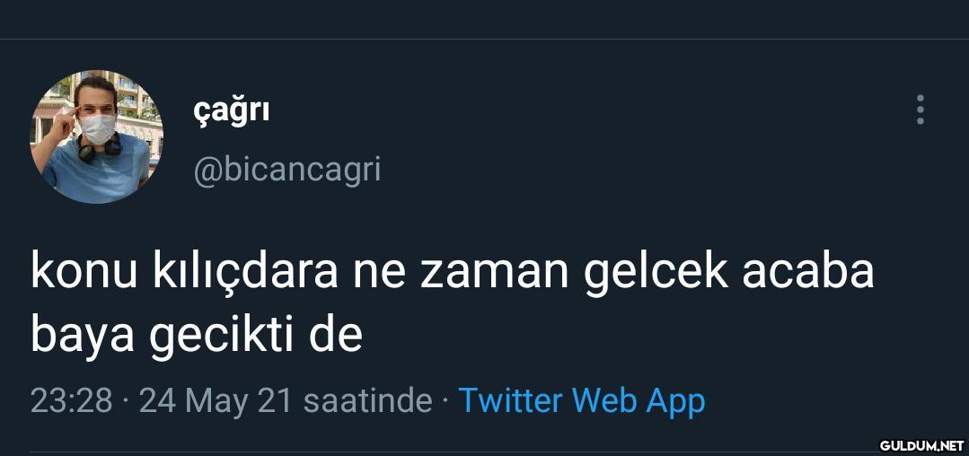 çağrı @bicancagri konu...