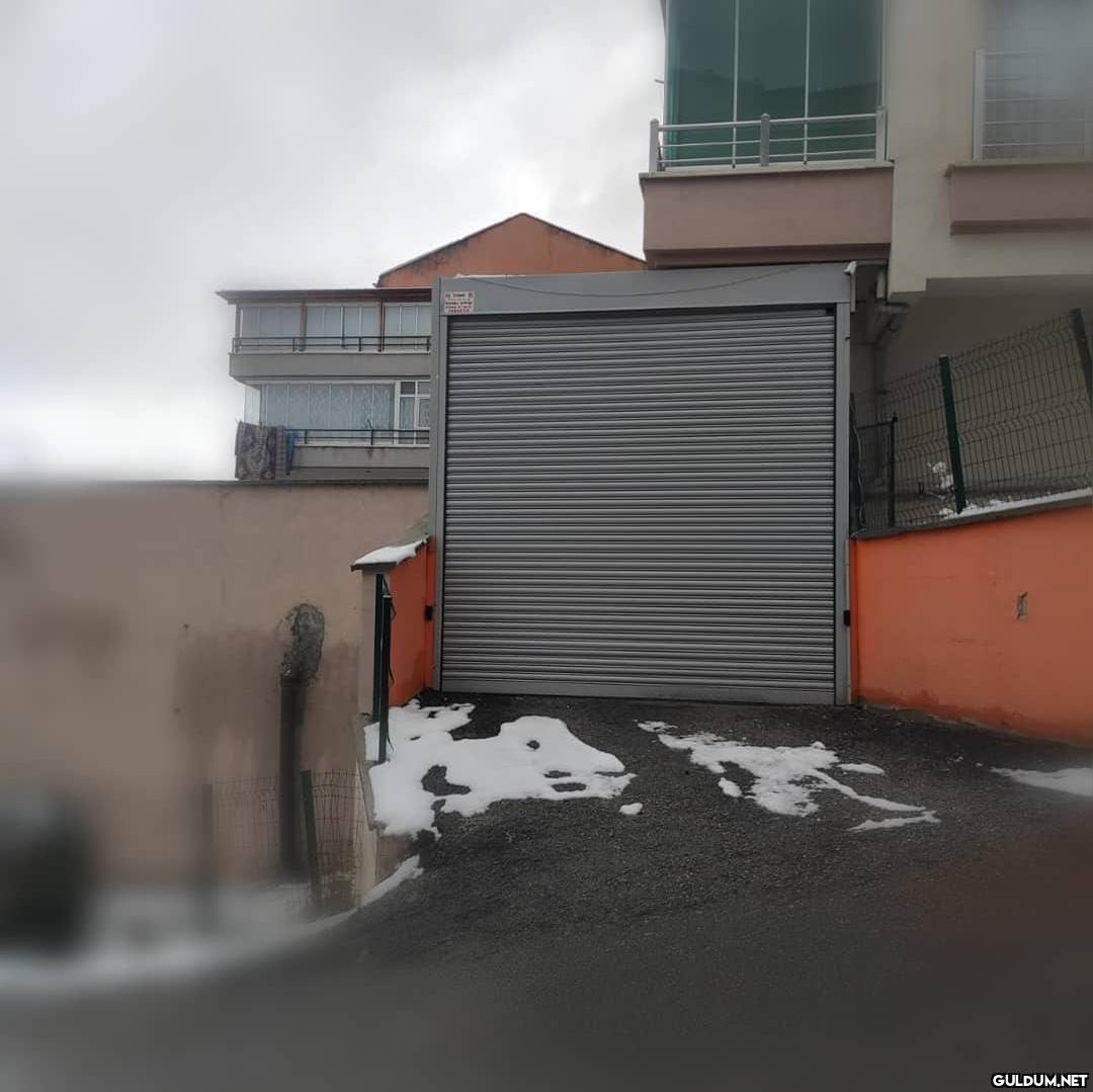 Açık garaja otomatik...