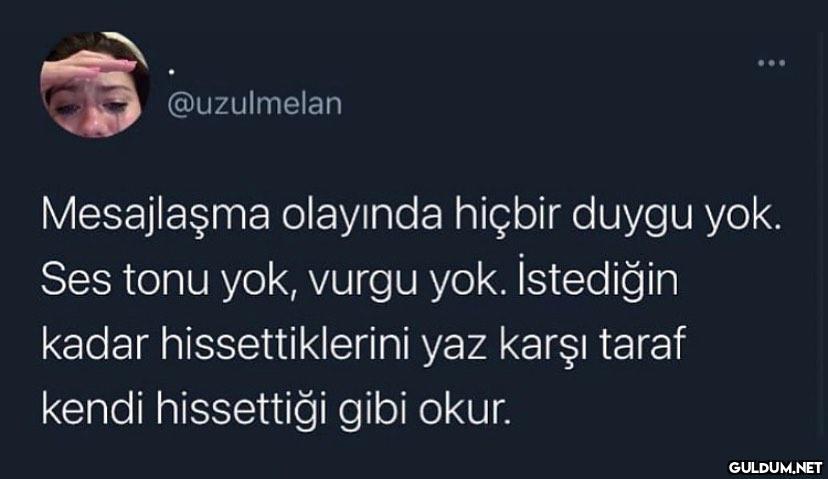 @uzulmelan Mesajlaşma...