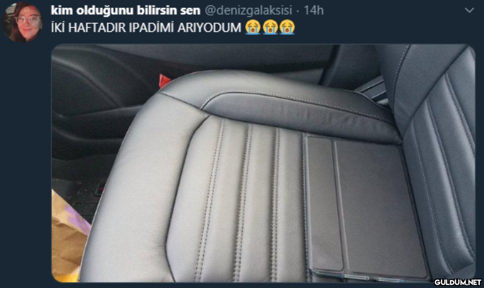 kim olduğunu bilirsin sen...