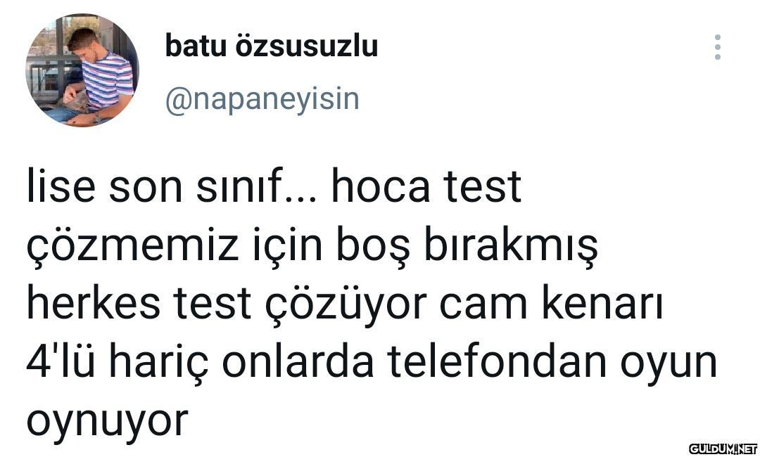Cam kenarını kimseye...