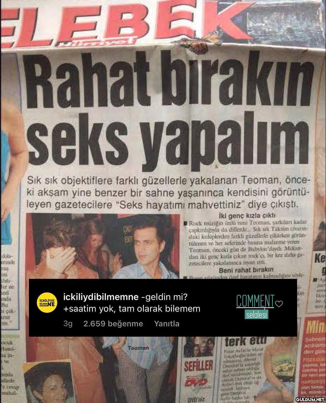 comment şelalesi 13931 ...