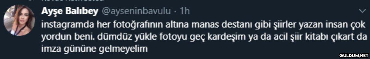 Ayşe Balıbey...