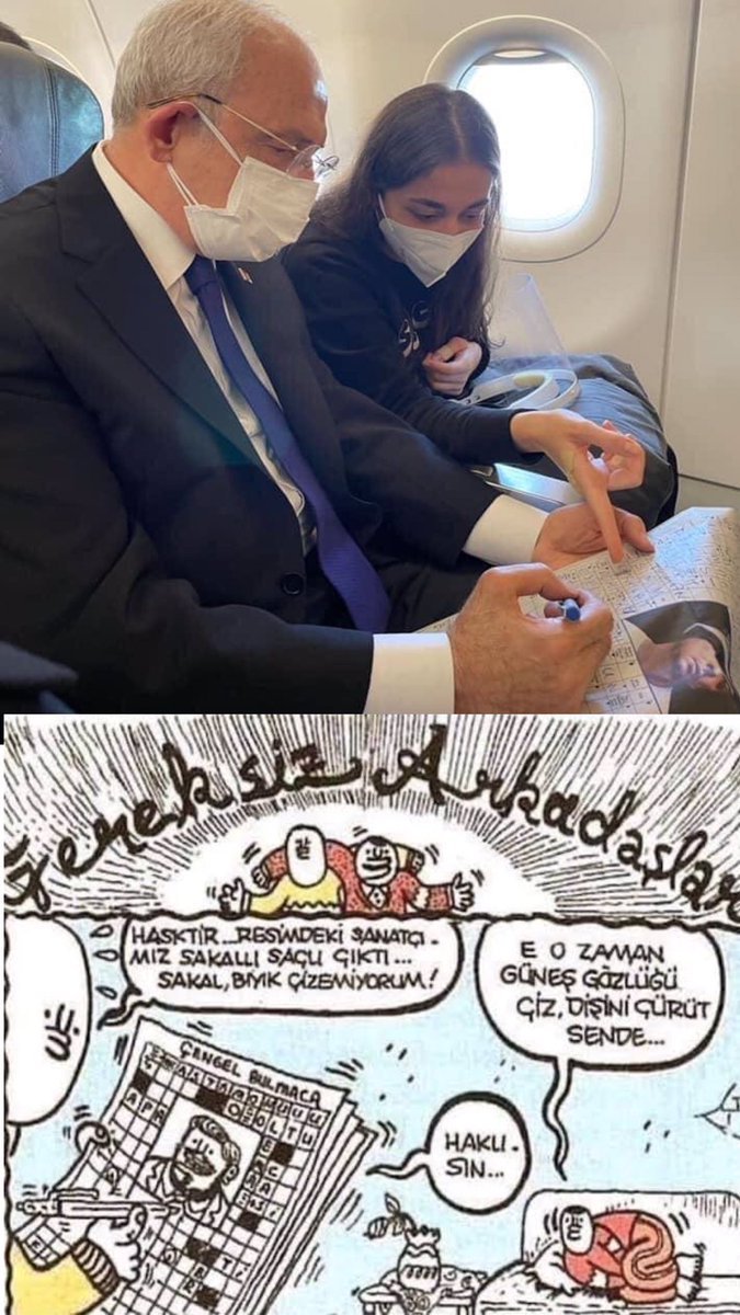- Oley bee. Hem sakalsız...