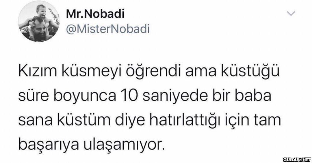 Mr.Nobadi @MisterNobadi...