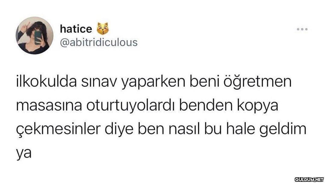 benide kopya cekmiyim diye...