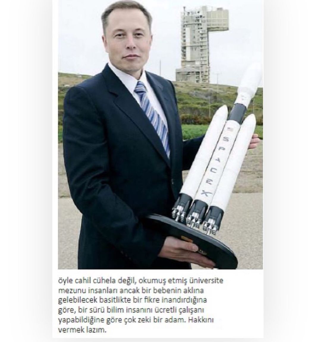 "Elon Musk, bilim insanı...