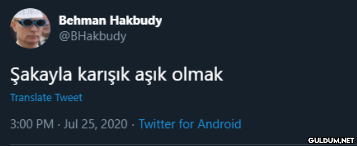Behman Hakbudy @BHakbudy...