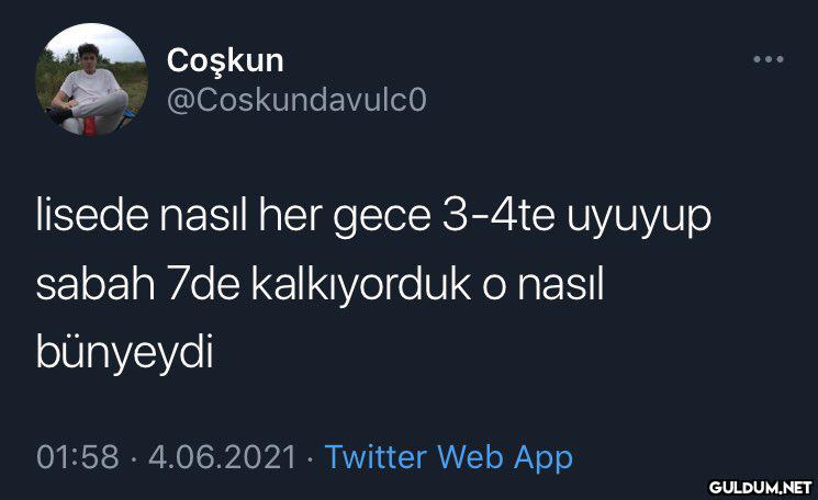 Yaşlanıyormuyuz acaba ?   ...