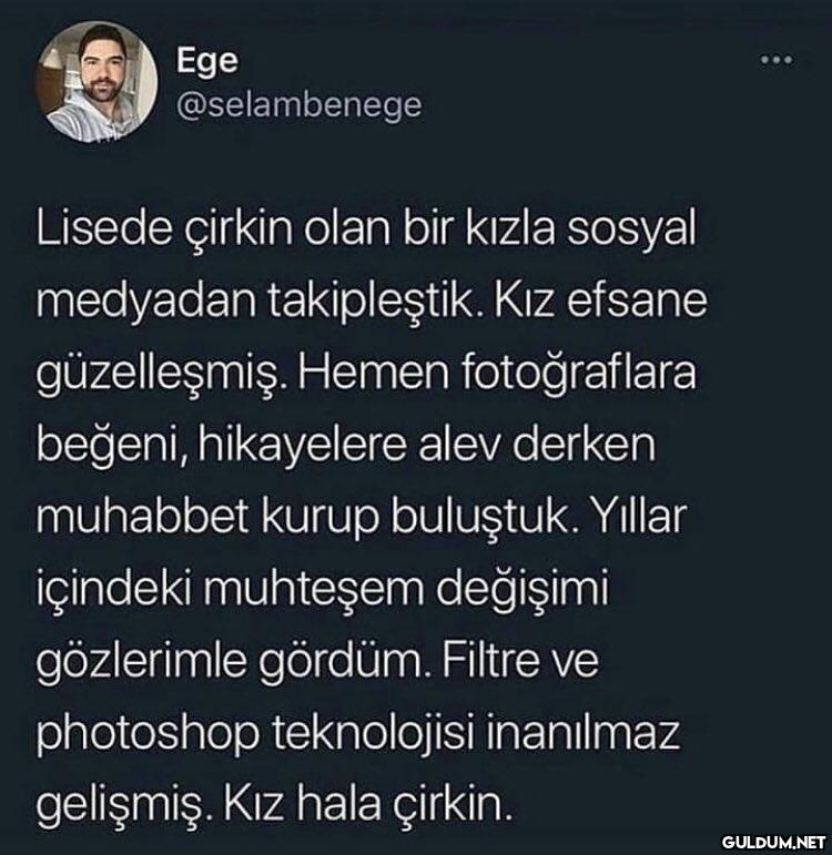 Ege @selambenege Lisede...