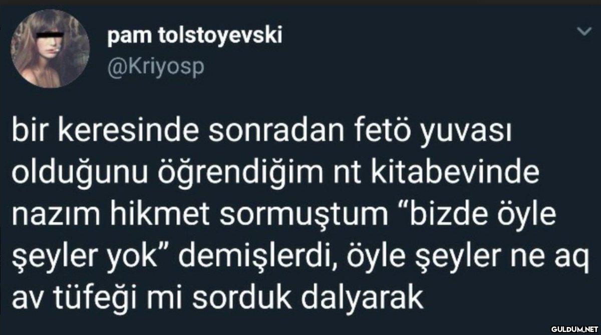 pam tolstoyevski @Kriyosp...