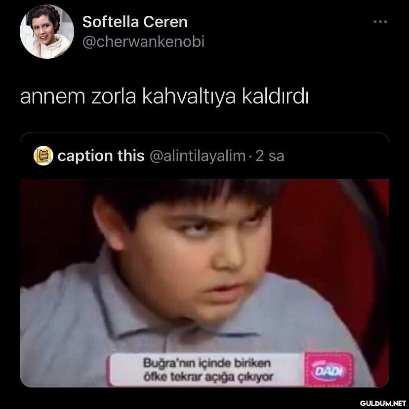 ben bugun saat aksam 5'te...