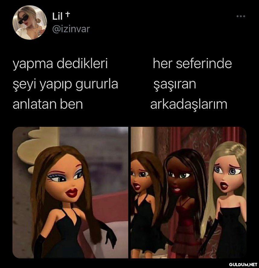 ben ve en yakin 3...