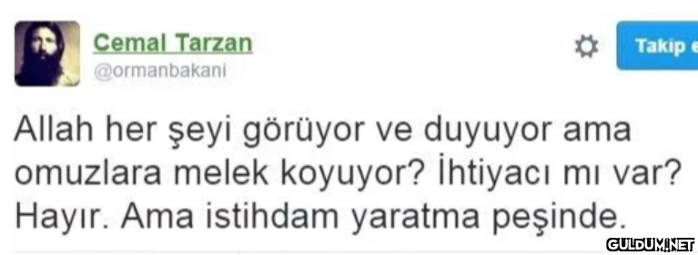 Cemal Tarzan @ormanbakani...