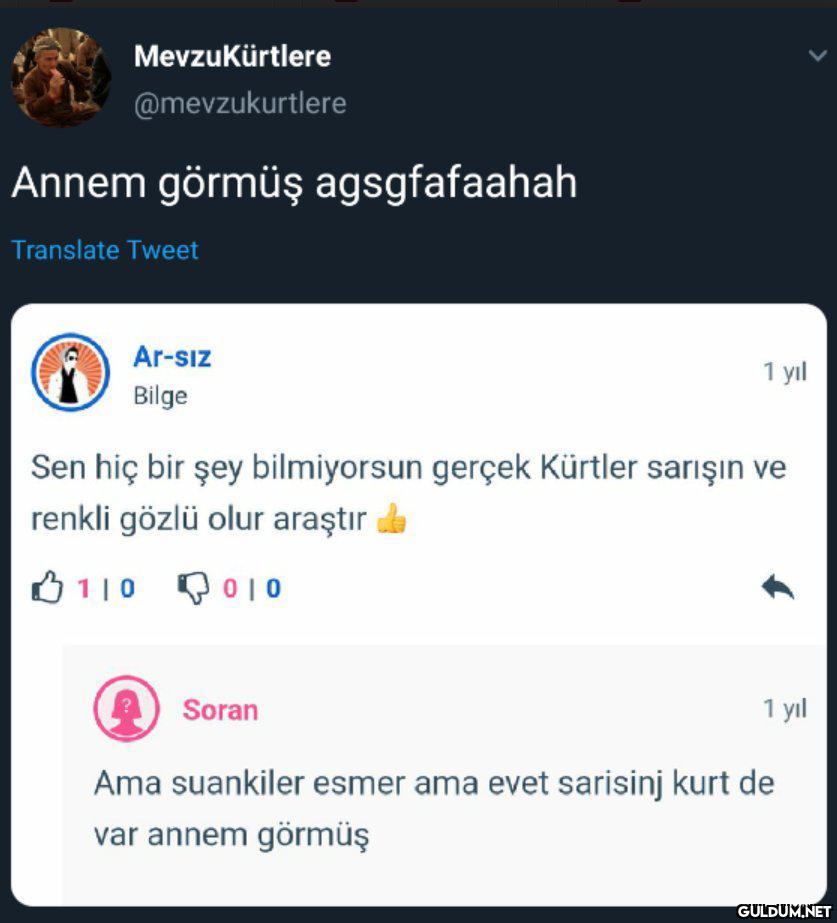 Mevzukürtlere...