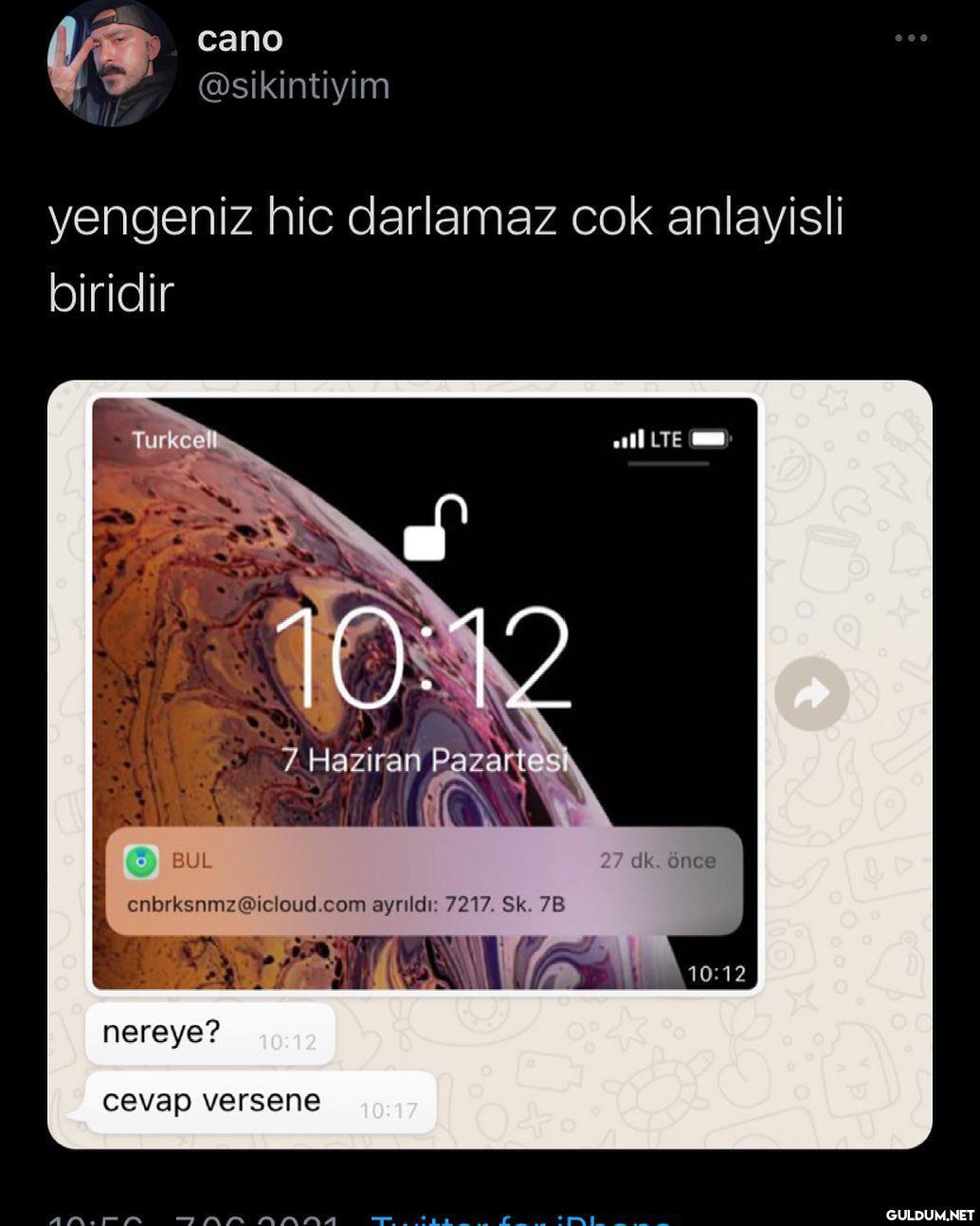 cano @sikintiyim yengeniz...