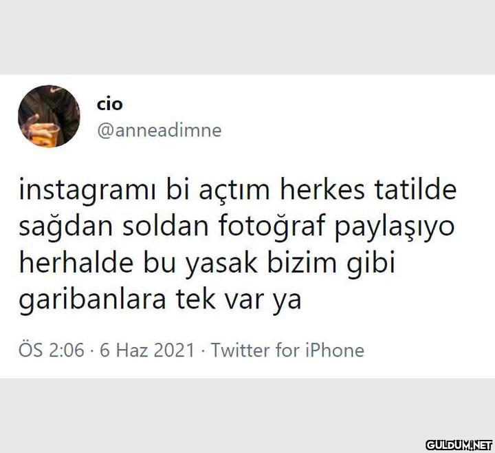 cio @anneadimne instagramı...