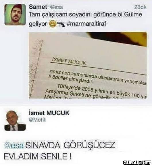 Geçmiş olsun Samet...