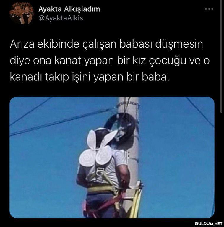 kız çocukları babalarına...