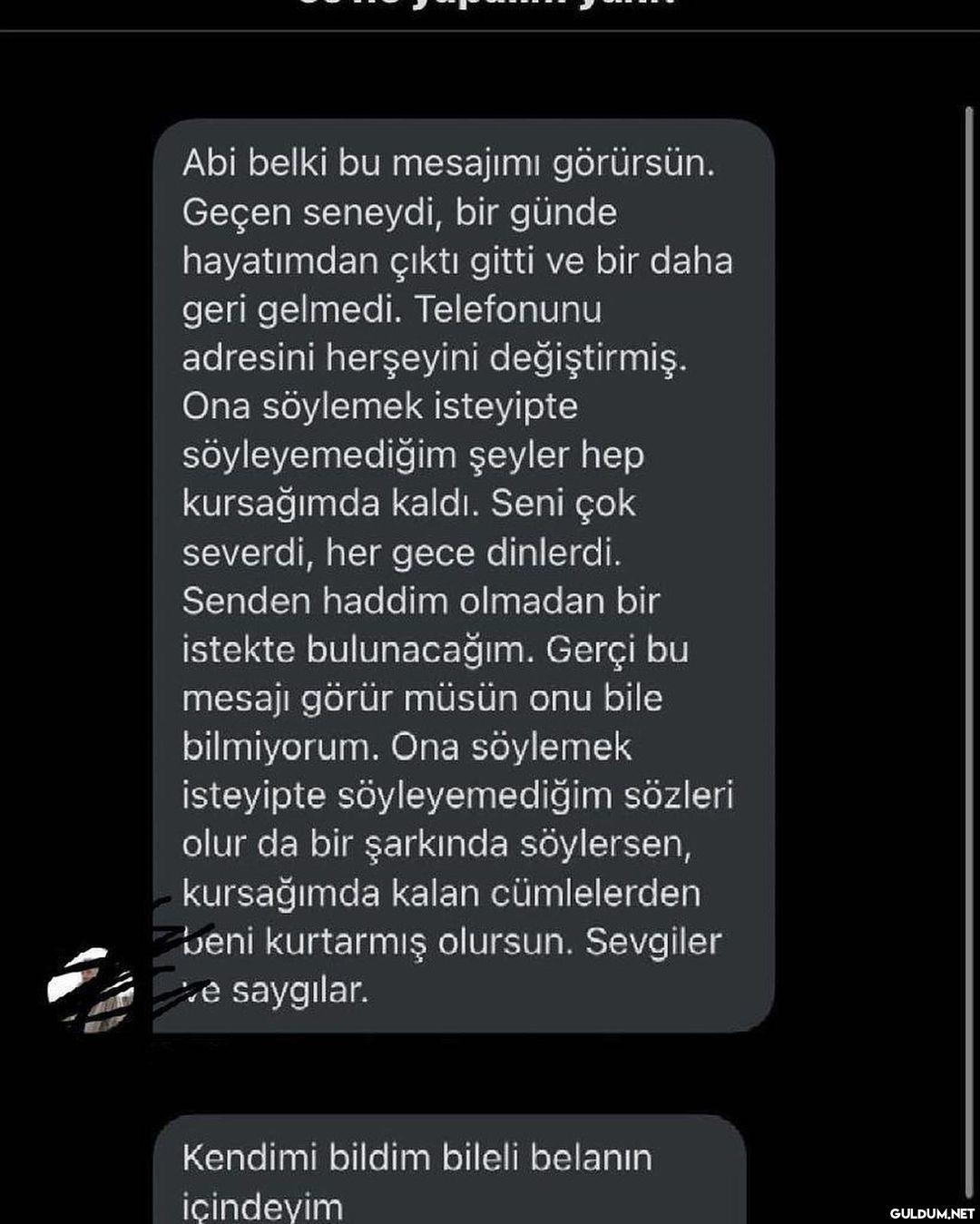 okurken kahroldum... ...