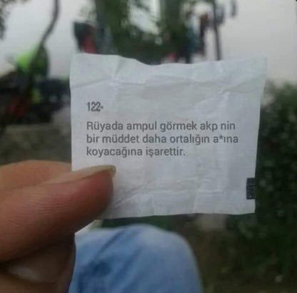122 Rüyada ampul görmek...