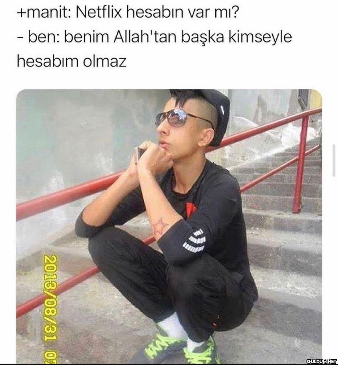 +manit: Netflix hesabın...