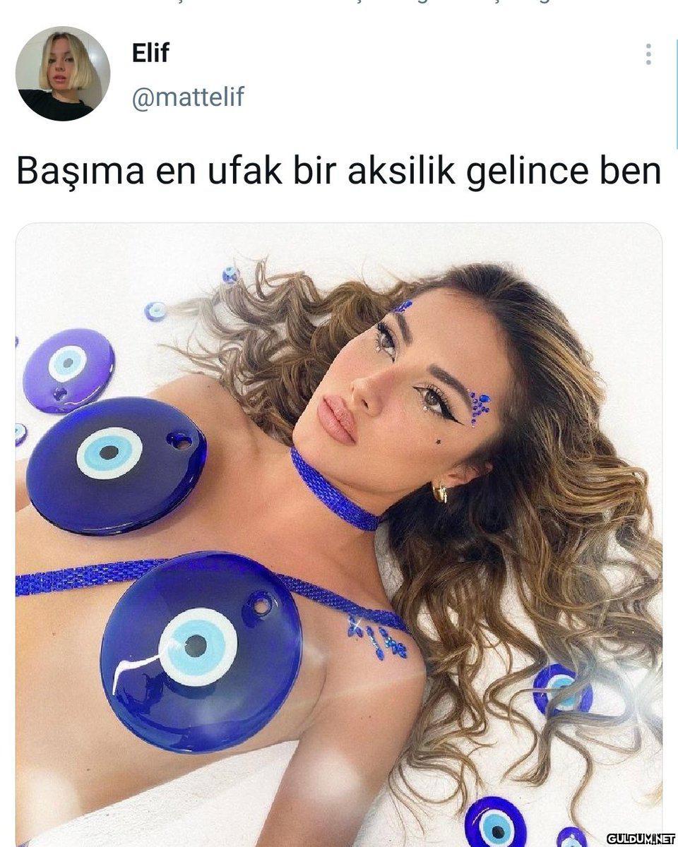 Elif @mattelif Başıma en...