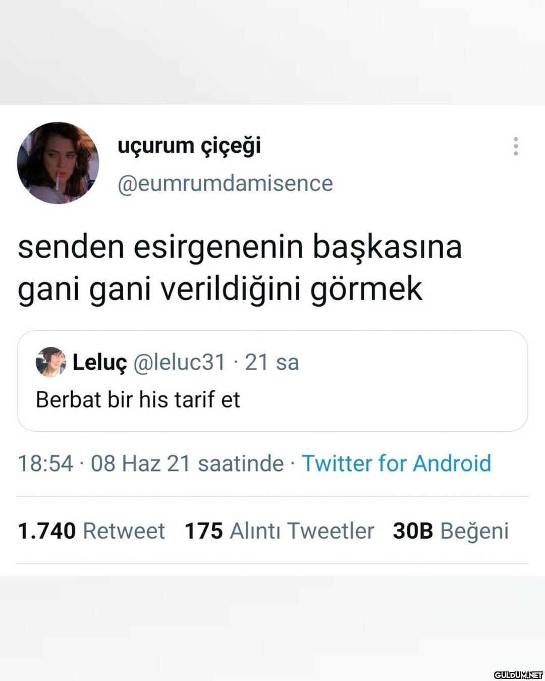 uçurum çiçeği...