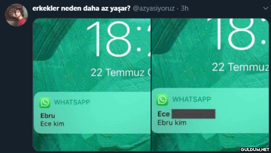 erkekler neden daha az...